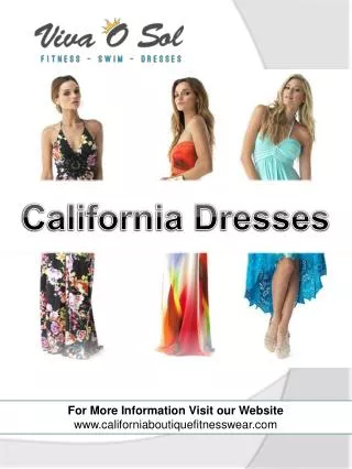 California Dresses