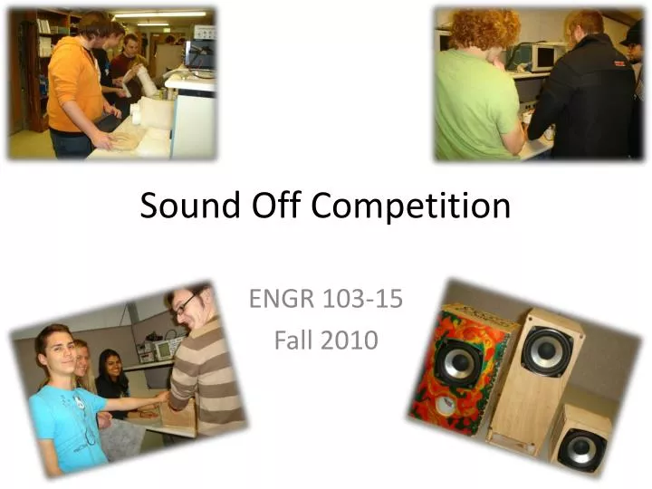 sound off competition