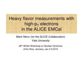 Heavy flavor measurements with high- p T electrons in the ALICE EMCal