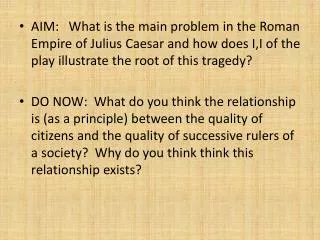 Caesar slides 1