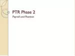 PTR Phase 2 - slide 1