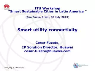 Smart utility connectivity