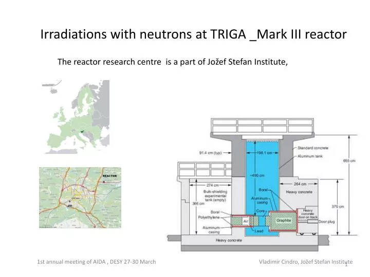 irradiations with neutrons at triga mark iii reactor