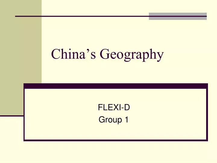 china s geography