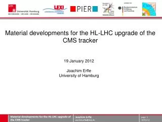 Material developments for the HL-LHC upgrade of the CMS tracker