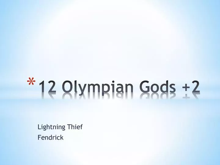 12 olympian gods 2
