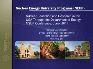 Nuclear Energy University Programs (NEUP)