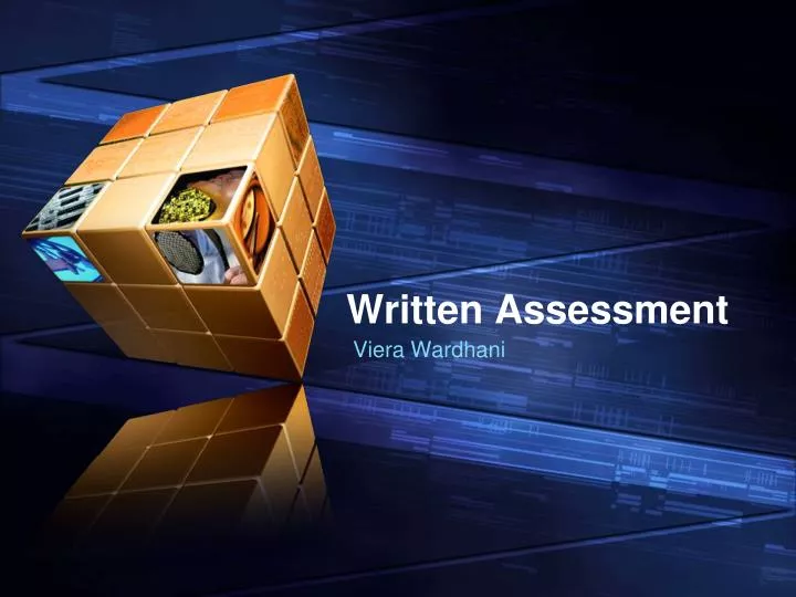 written assessment