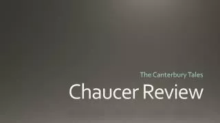 Chaucer Review