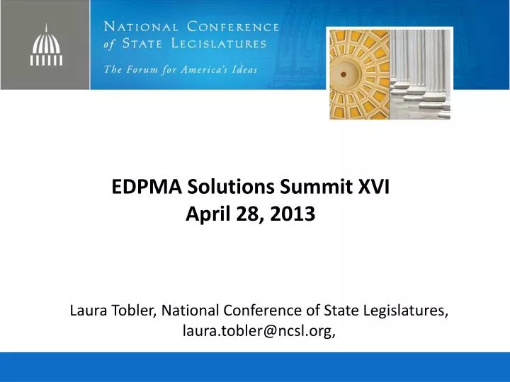 edpma solutions summit xvi april 28 2013