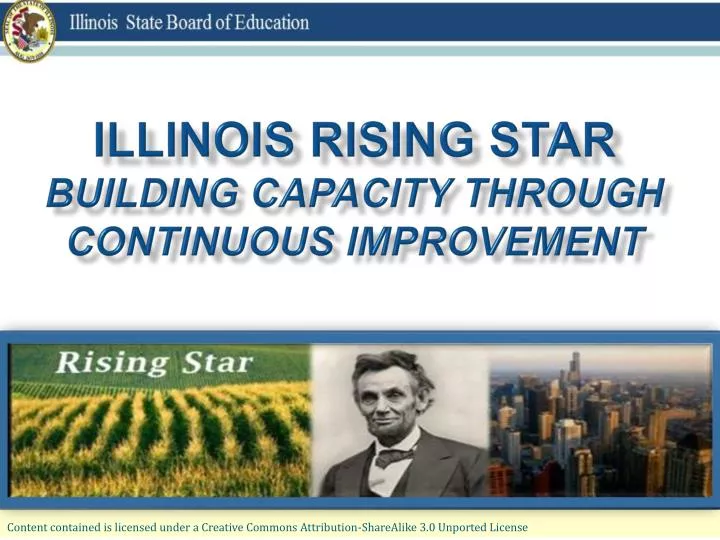 illinois rising star building capacity through continuous improvement