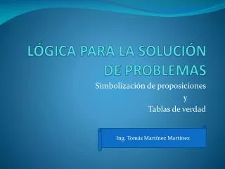 l gica para la soluci n de problemas