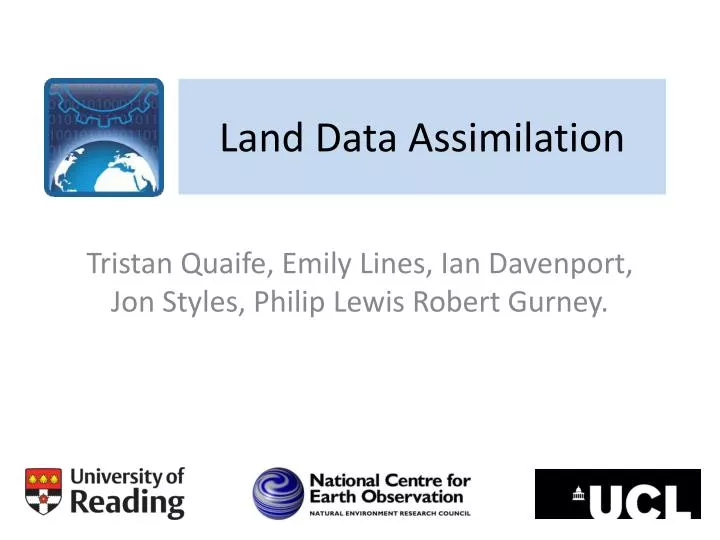 land data assimilation