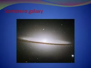 Sombrero galaxy