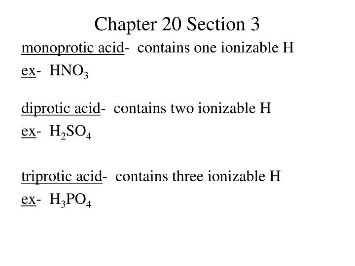 chapter 20 section 3