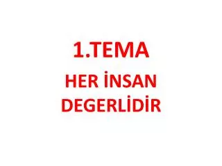 1 tema