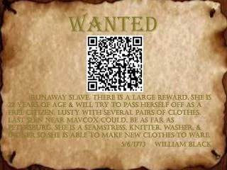 wanted