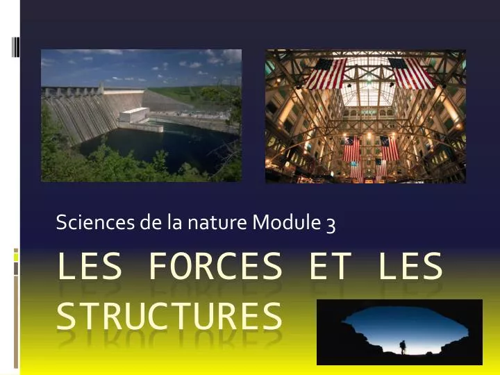 sciences de la nature module 3