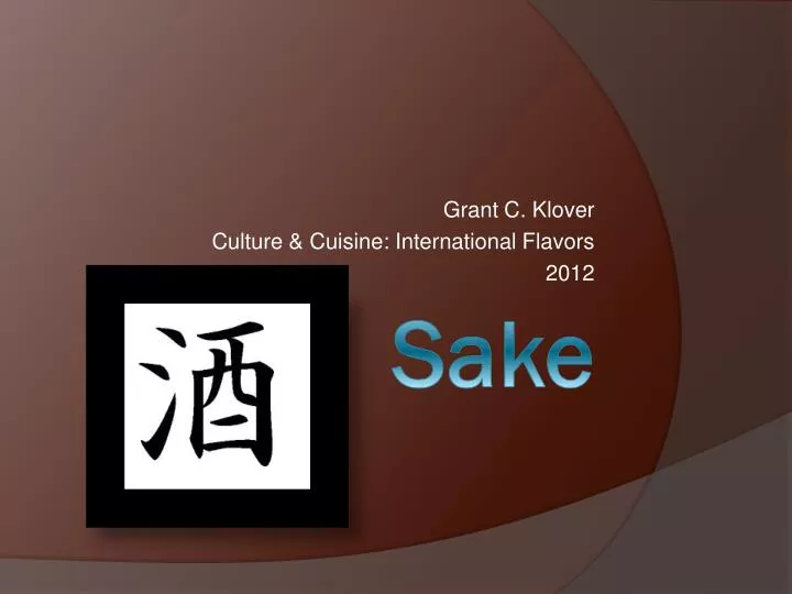 grant c klover culture cuisine international flavors 2012
