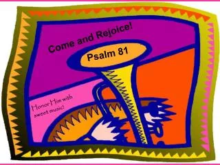Psalm 81