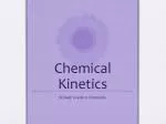Chemical Kinetics - slide 1