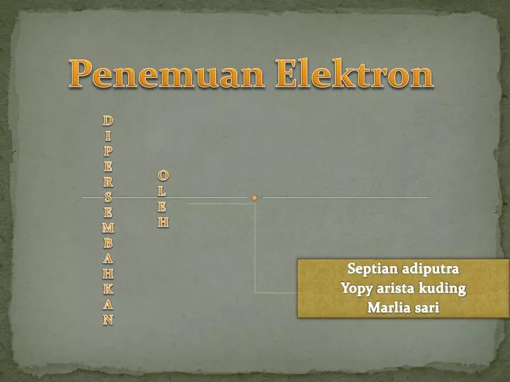 penemuan elektron