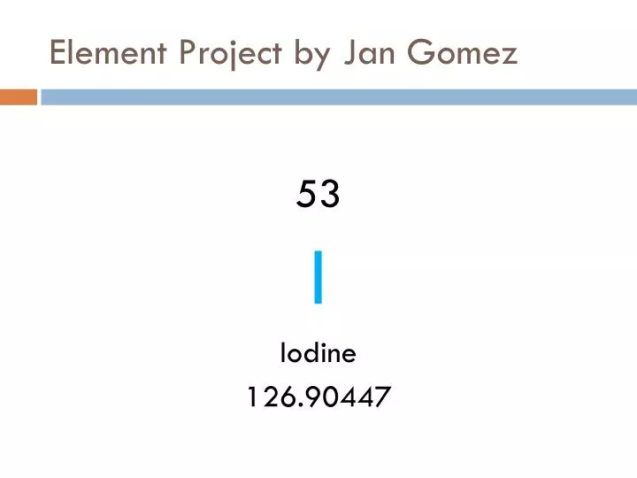 element project by jan gomez