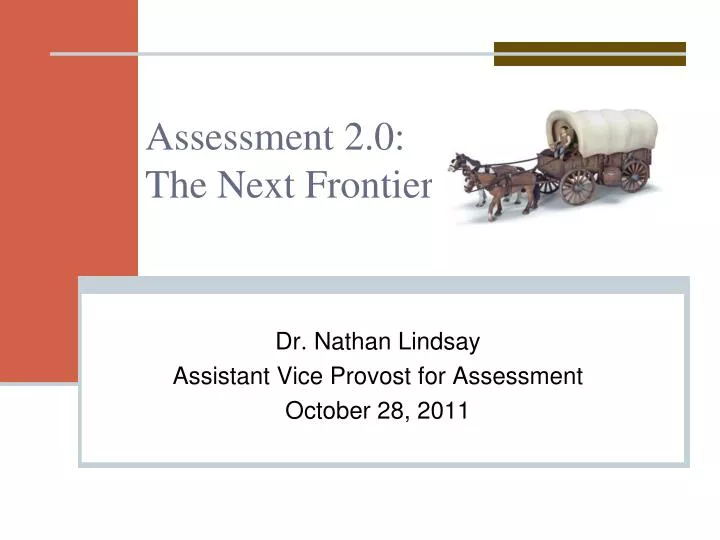 assessment 2 0 the next frontier