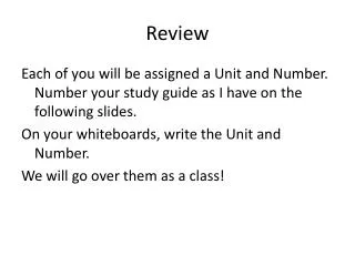 review