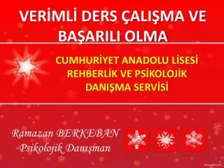 ver ml ders ali ma ve ba arili olma