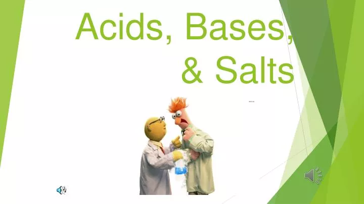 acids bases salts