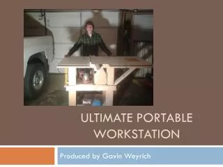 Ultimate portable workstation