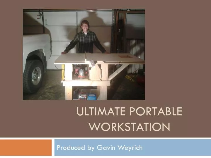 ultimate portable workstation