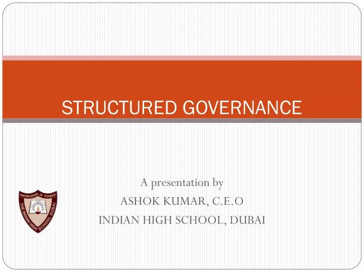 structured governance
