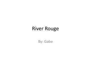 River Rouge