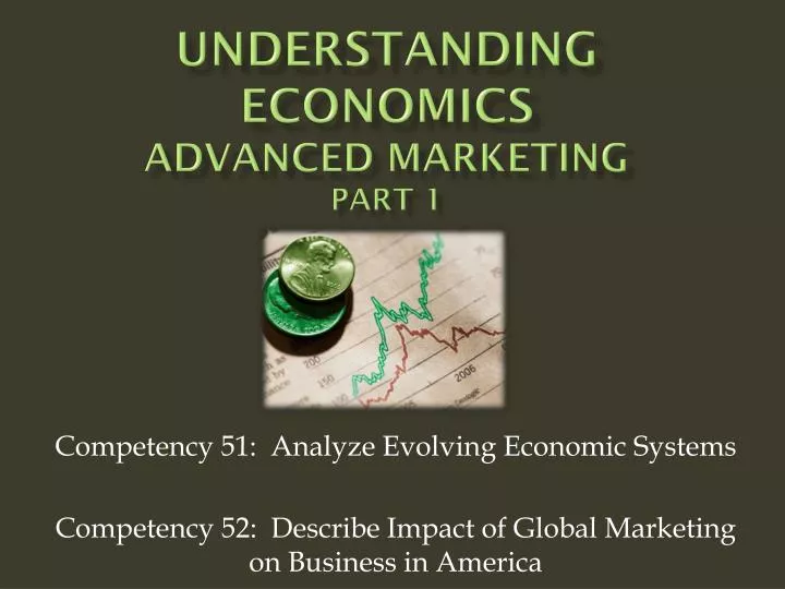 understanding economics advanced marketing part 1