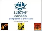 Comprendre la croissance - slide 1