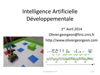 intelligence artificielle d veloppementale