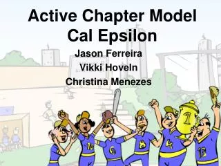 Active Chapter Model Cal Epsilon