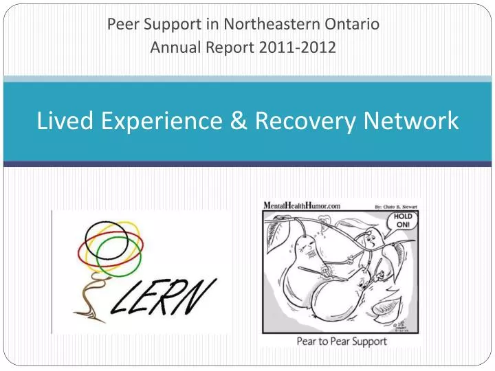lived experience recovery network