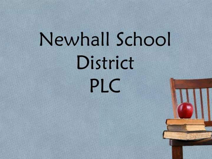 newhall school district plc