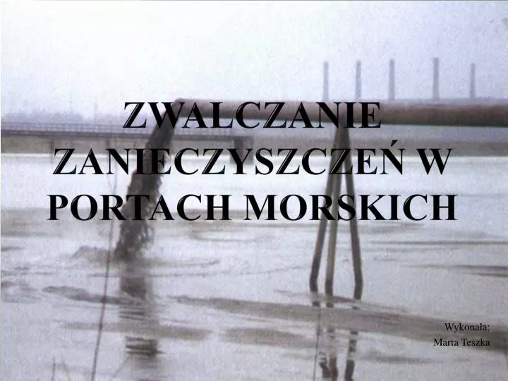 zwalczanie zanieczyszcze w portach morskich