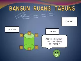bangun ruang tabung