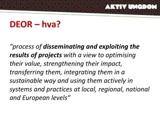 deor hva