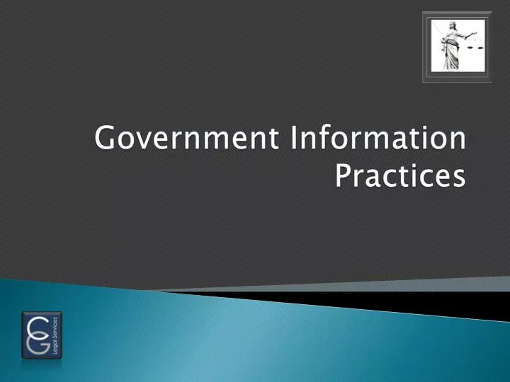government information practices