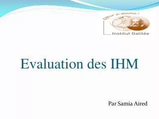 evaluation des ihm
