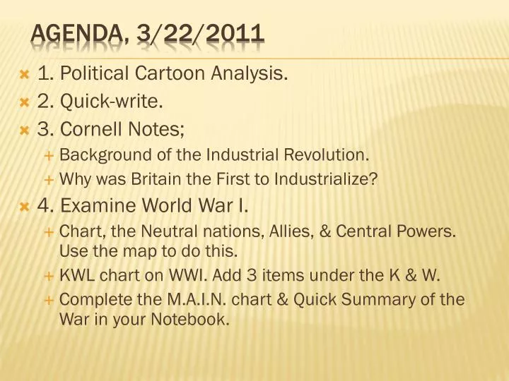 agenda 3 22 2011