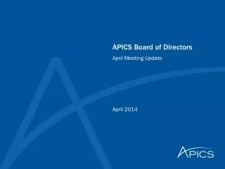 APICS Board of Directors