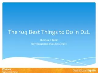 The 104 Best Things to Do in D2L
