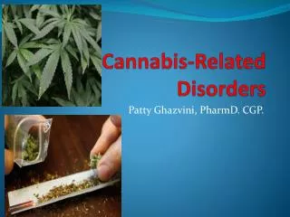 Cannabis-Related Disorders